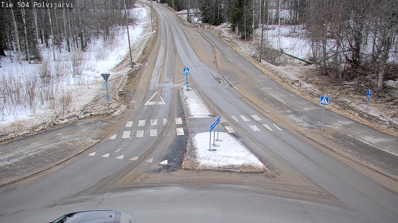 Kelikamerat Kuva Tie 504 Polvijärvi, Polvijärvi, Pohjois-Karjala