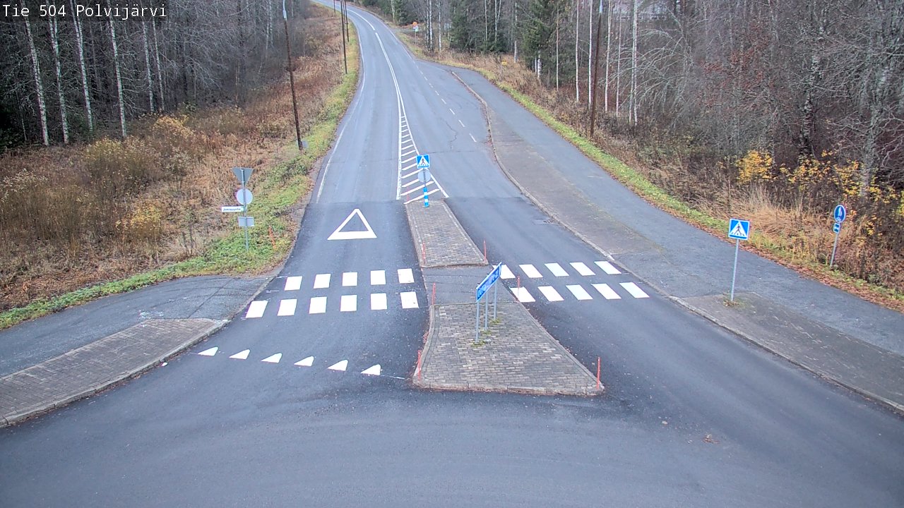 Kelikamerat Kuva Tie 504 Polvijärvi, Polvijärvi, Pohjois-Karjala