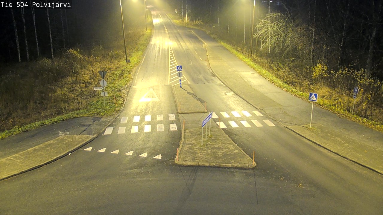 Kelikamerat Kuva Tie 504 Polvijärvi, Polvijärvi, Pohjois-Karjala