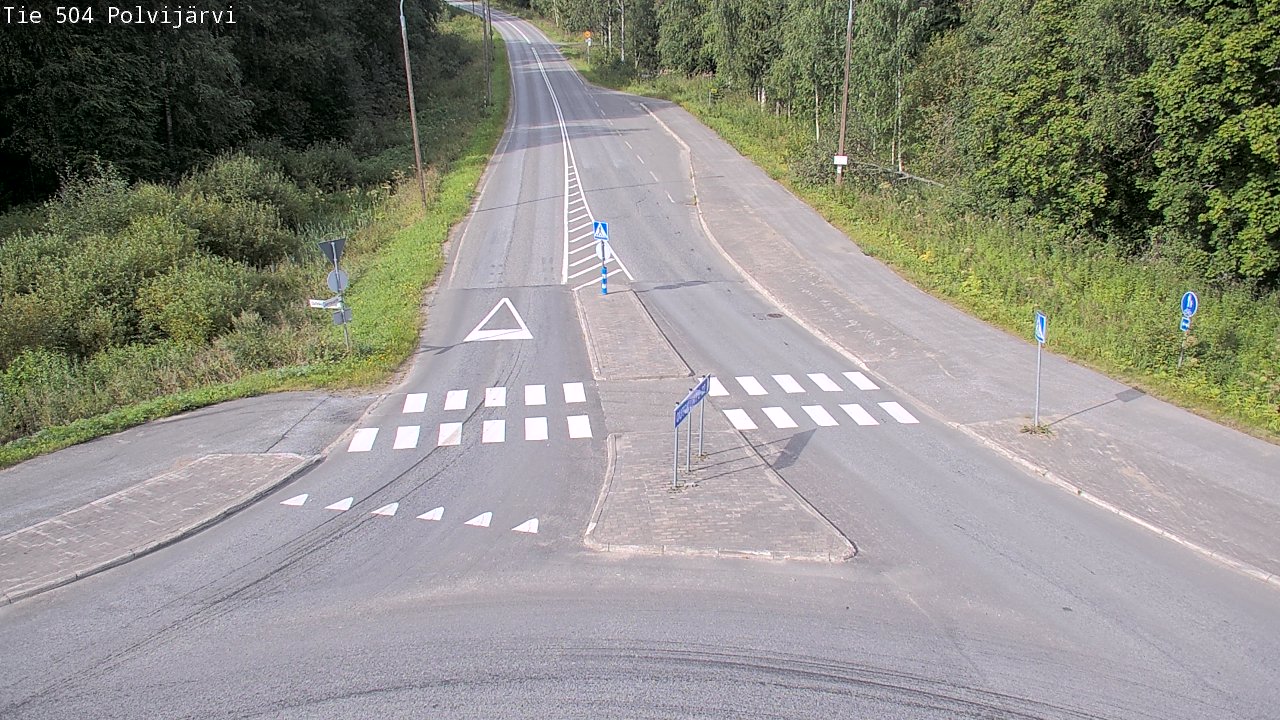 Kelikamerat Kuva Tie 504 Polvijärvi, Polvijärvi, Pohjois-Karjala