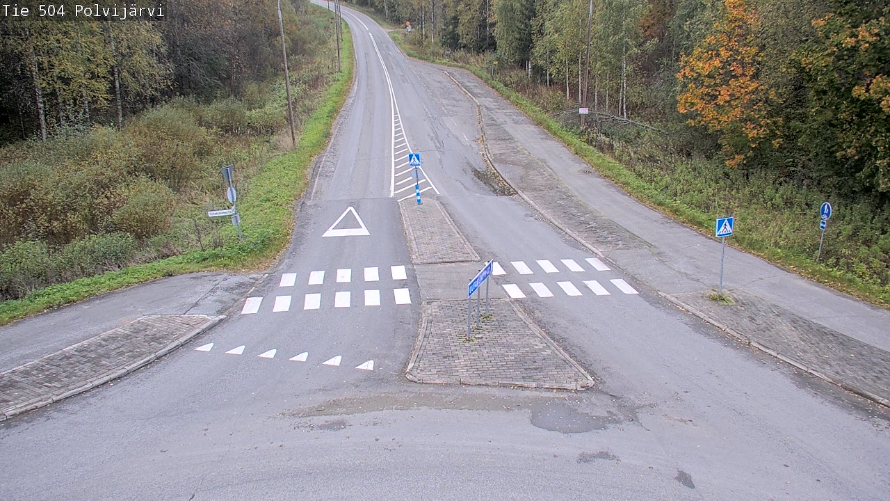 Kelikamerat Kuva Tie 504 Polvijärvi, Polvijärvi, Pohjois-Karjala