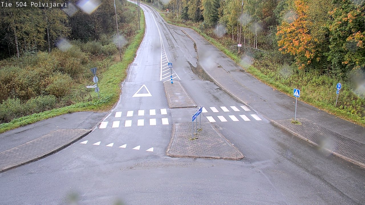 Weather Camera Image Road 504 Polvijärvi, Polvijärvi, Pohjois-Karjala