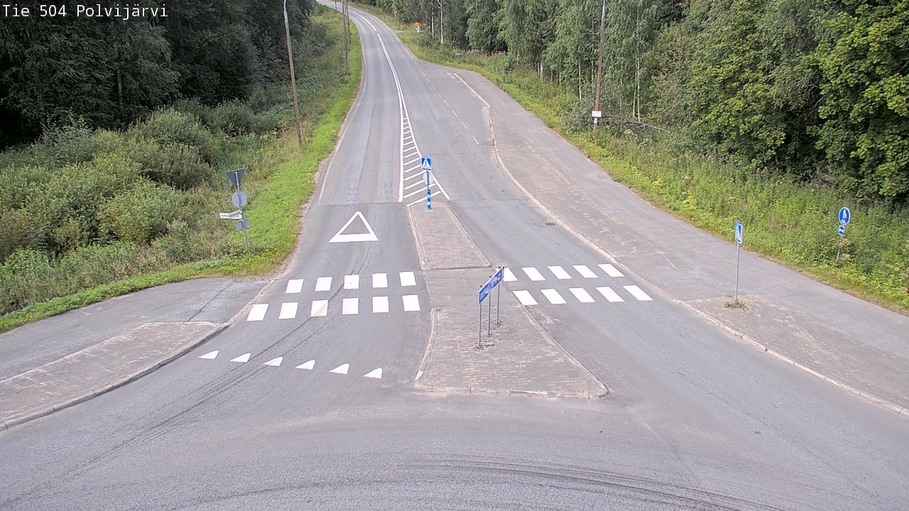 Kelikamerat Kuva Tie 504 Polvijärvi, Polvijärvi, Pohjois-Karjala