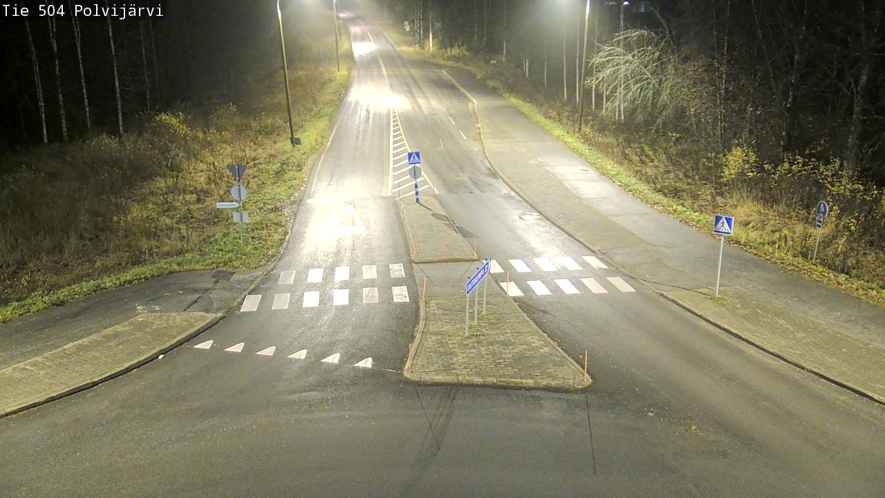 Kelikamerat Kuva Tie 504 Polvijärvi, Polvijärvi, Pohjois-Karjala