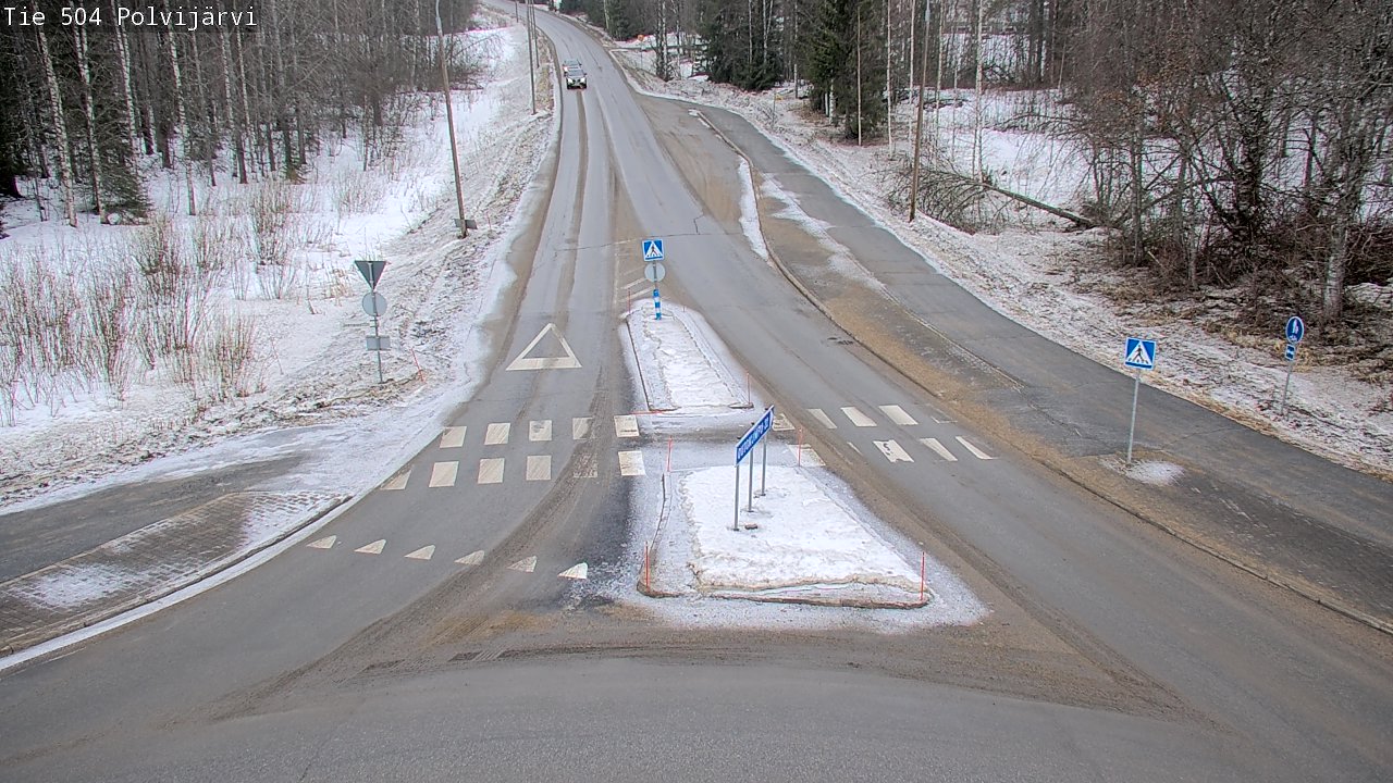 Kelikamerat Kuva Tie 504 Polvijärvi, Polvijärvi, Pohjois-Karjala