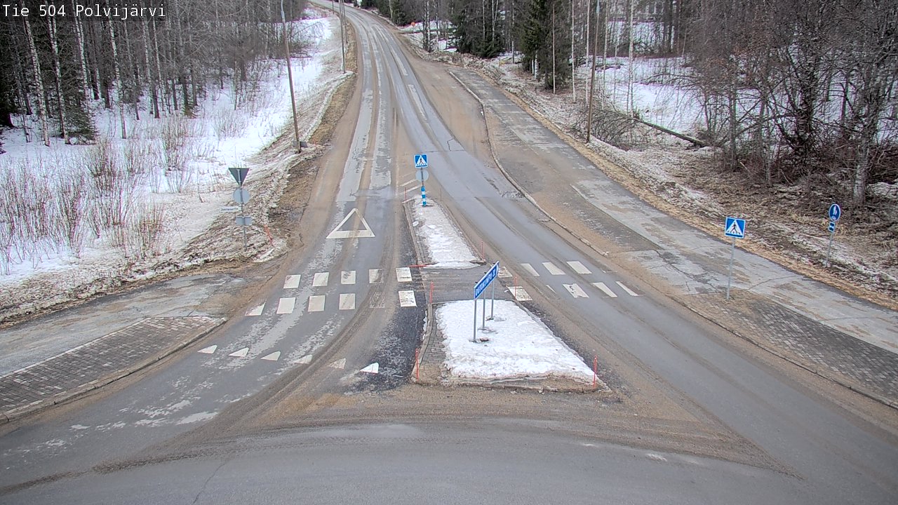 Kelikamerat Kuva Tie 504 Polvijärvi, Polvijärvi, Pohjois-Karjala