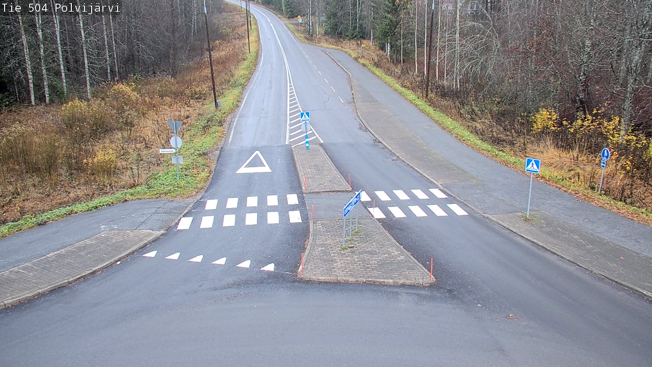 Kelikamerat Kuva Tie 504 Polvijärvi, Polvijärvi, Pohjois-Karjala