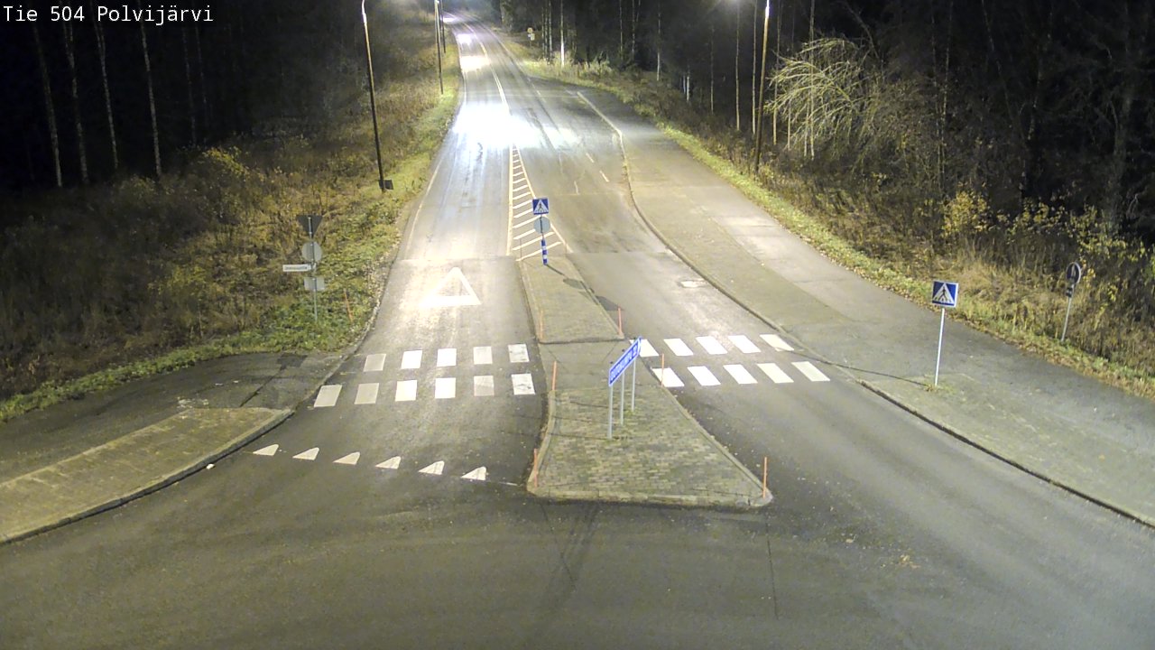 Kelikamerat Kuva Tie 504 Polvijärvi, Polvijärvi, Pohjois-Karjala