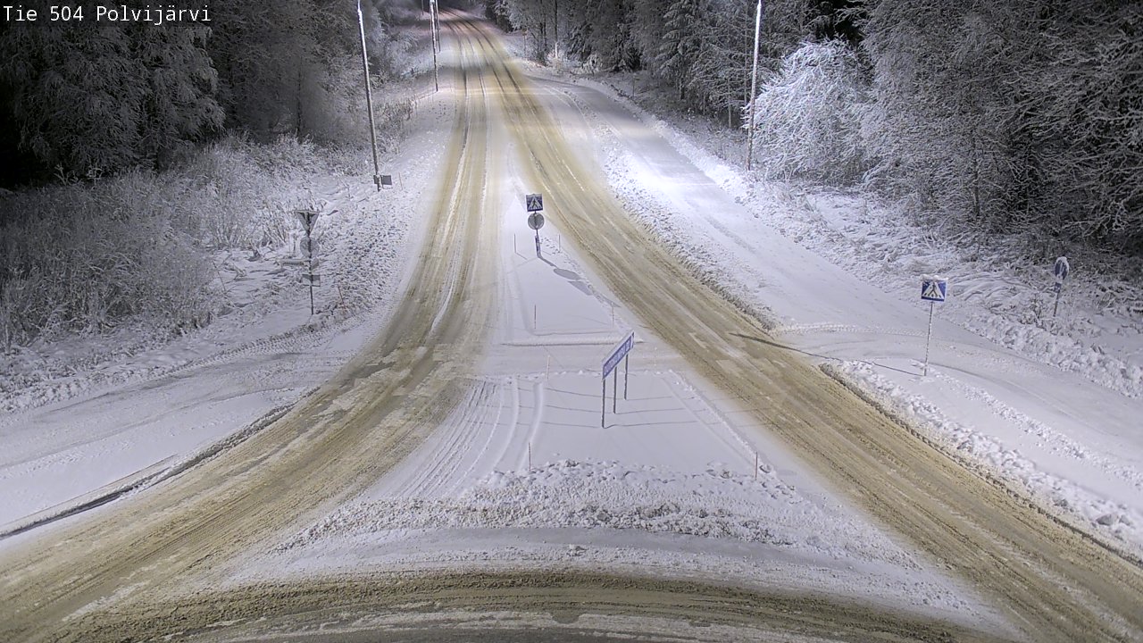 Kelikamerat Kuva Tie 504 Polvijärvi, Polvijärvi, Pohjois-Karjala
