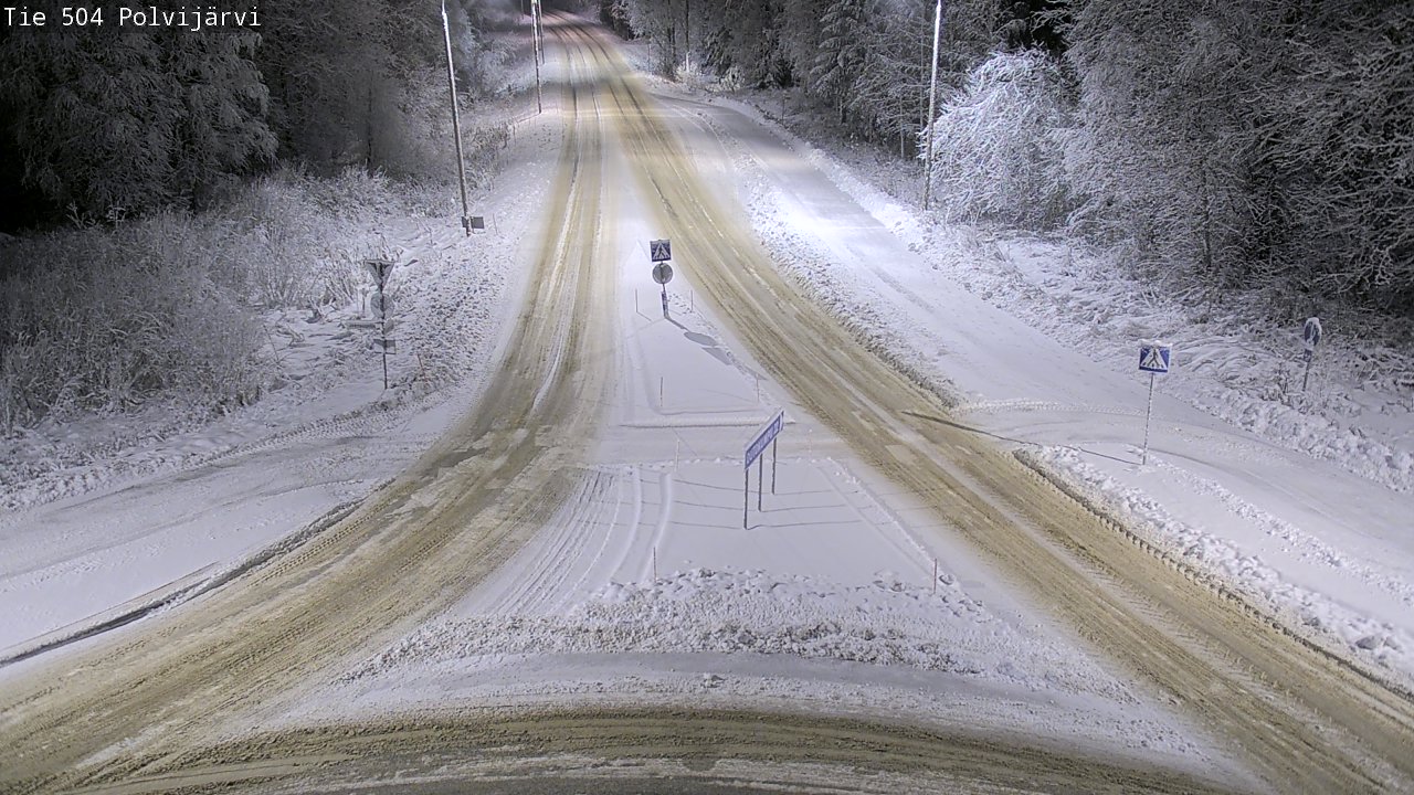 Kelikamerat Kuva Tie 504 Polvijärvi, Polvijärvi, Pohjois-Karjala