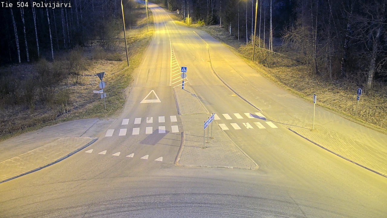 Kelikamerat Kuva Tie 504 Polvijärvi, Polvijärvi, Pohjois-Karjala