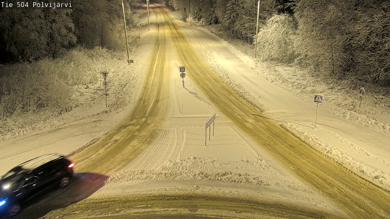 Kelikamerat Kuva Tie 504 Polvijärvi, Polvijärvi, Pohjois-Karjala