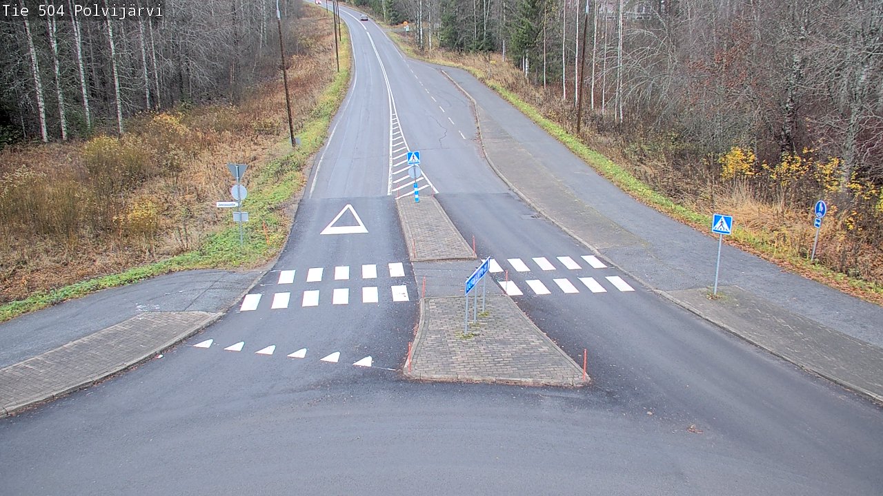 Kelikamerat Kuva Tie 504 Polvijärvi, Polvijärvi, Pohjois-Karjala