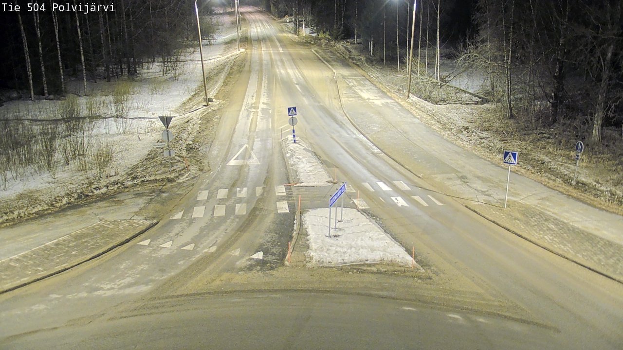 Kelikamerat Kuva Tie 504 Polvijärvi, Polvijärvi, Pohjois-Karjala