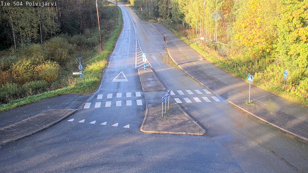 Weather Camera Image Road 504 Polvijärvi, Polvijärvi, Pohjois-Karjala