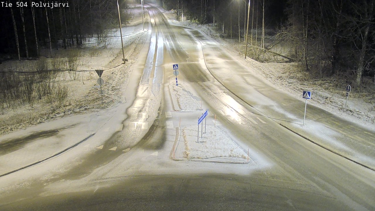 Kelikamerat Kuva Tie 504 Polvijärvi, Polvijärvi, Pohjois-Karjala