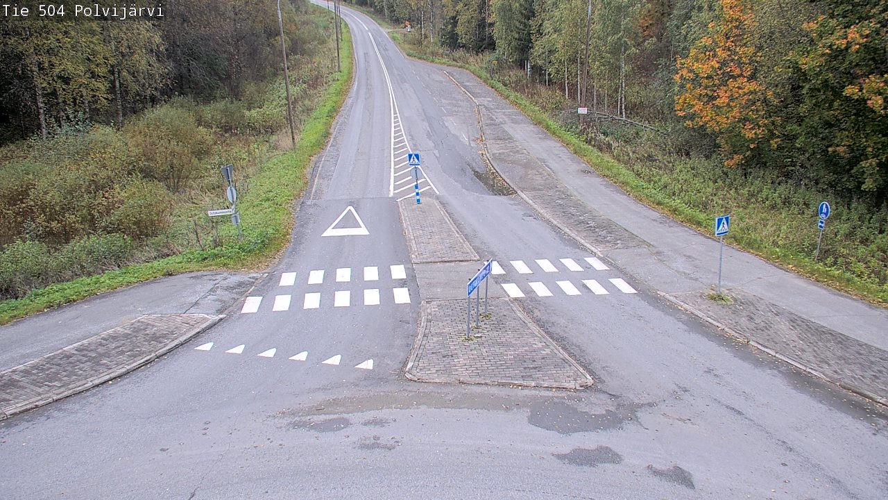 Kelikamerat Kuva Tie 504 Polvijärvi, Polvijärvi, Pohjois-Karjala