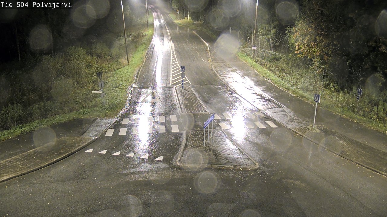 Weather Camera Image Road 504 Polvijärvi, Polvijärvi, Pohjois-Karjala