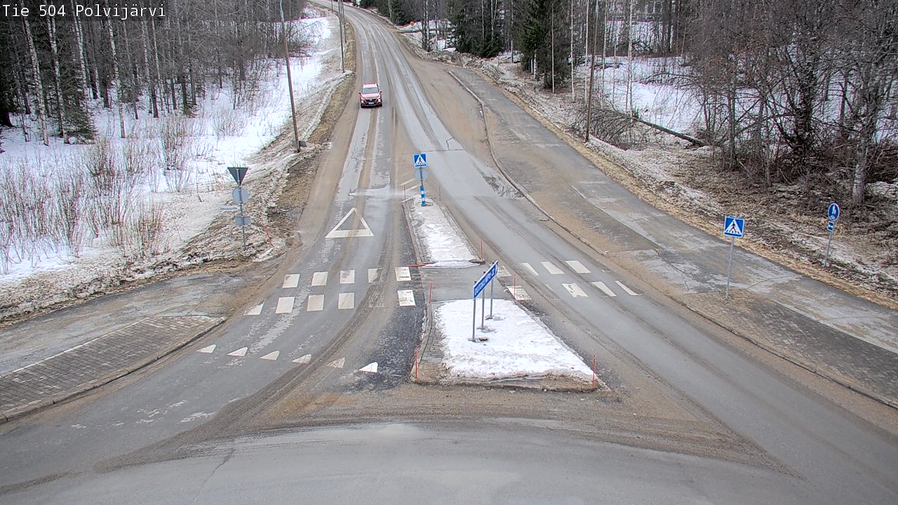 Kelikamerat Kuva Tie 504 Polvijärvi, Polvijärvi, Pohjois-Karjala