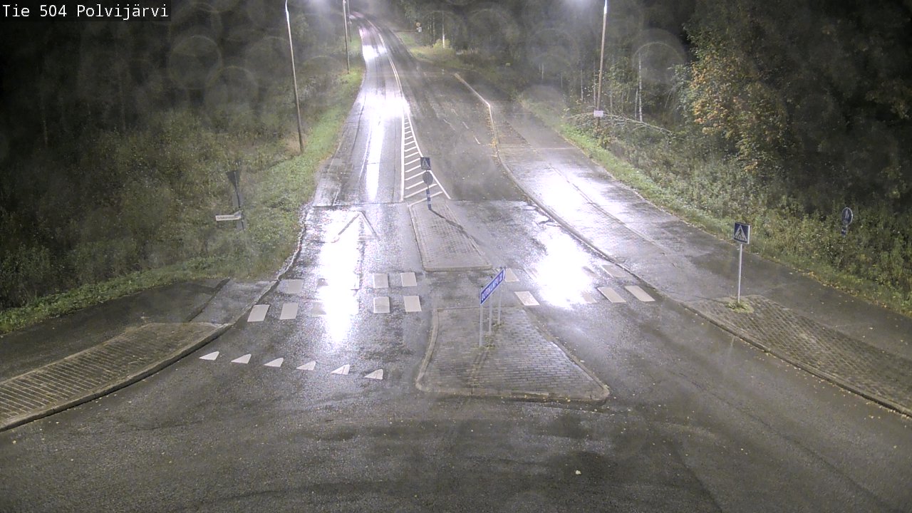 Weather Camera Image Road 504 Polvijärvi, Polvijärvi, Pohjois-Karjala