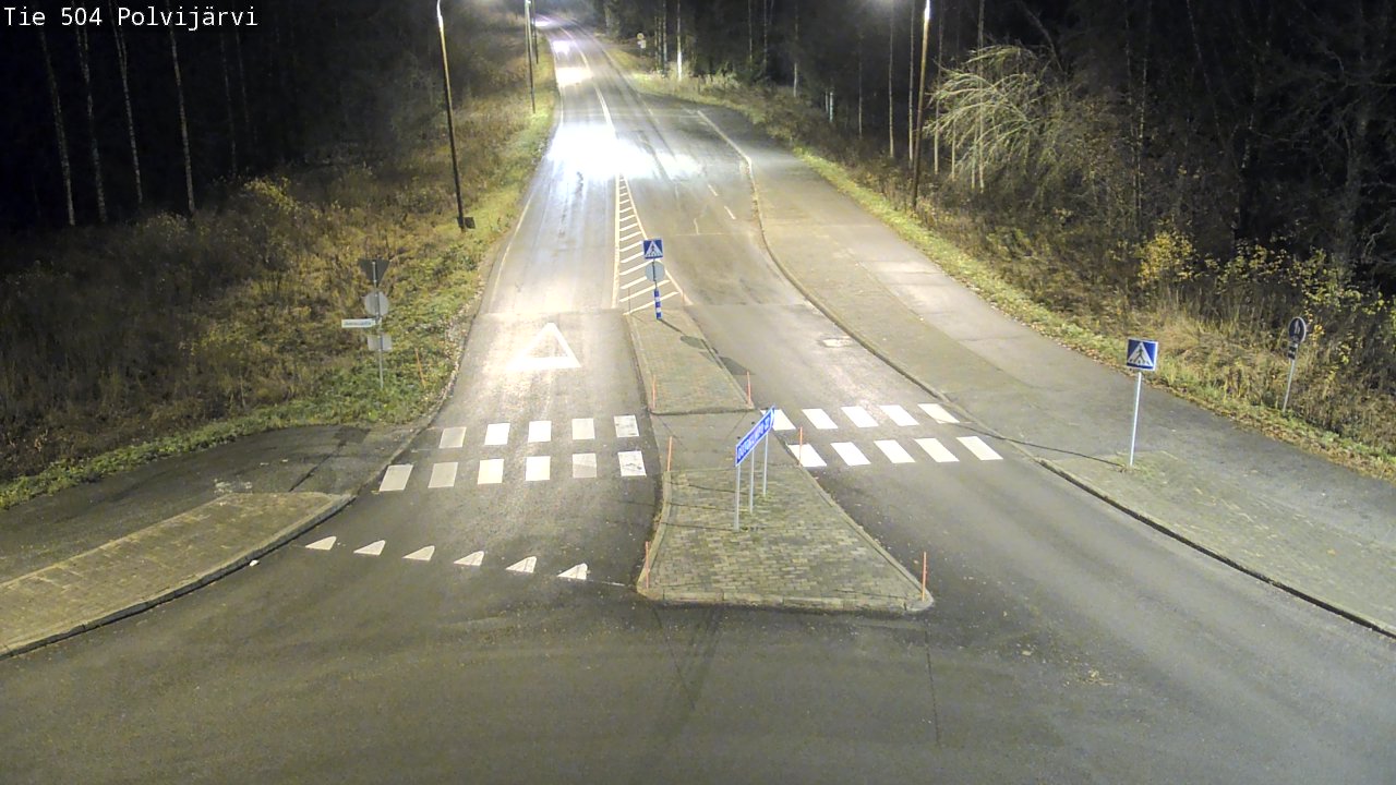 Kelikamerat Kuva Tie 504 Polvijärvi, Polvijärvi, Pohjois-Karjala