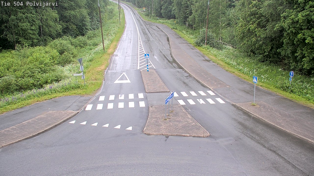 Kelikamerat Kuva Tie 504 Polvijärvi, Polvijärvi, Pohjois-Karjala