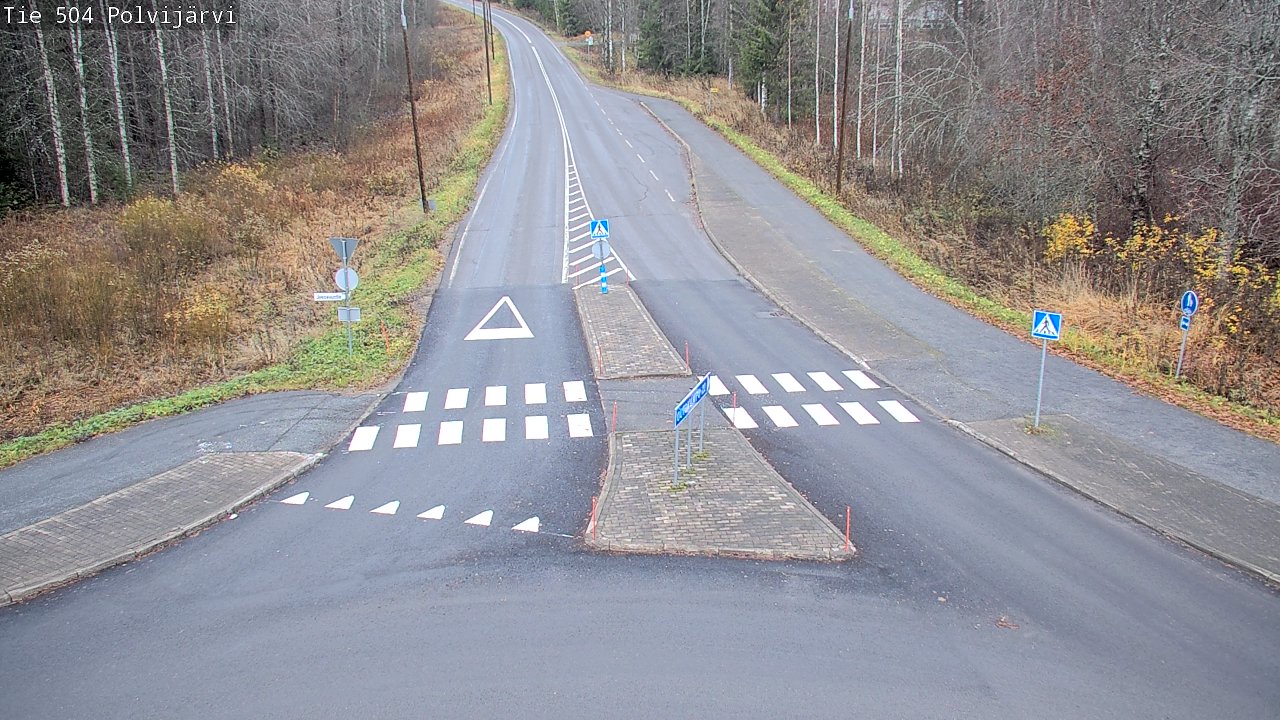 Kelikamerat Kuva Tie 504 Polvijärvi, Polvijärvi, Pohjois-Karjala