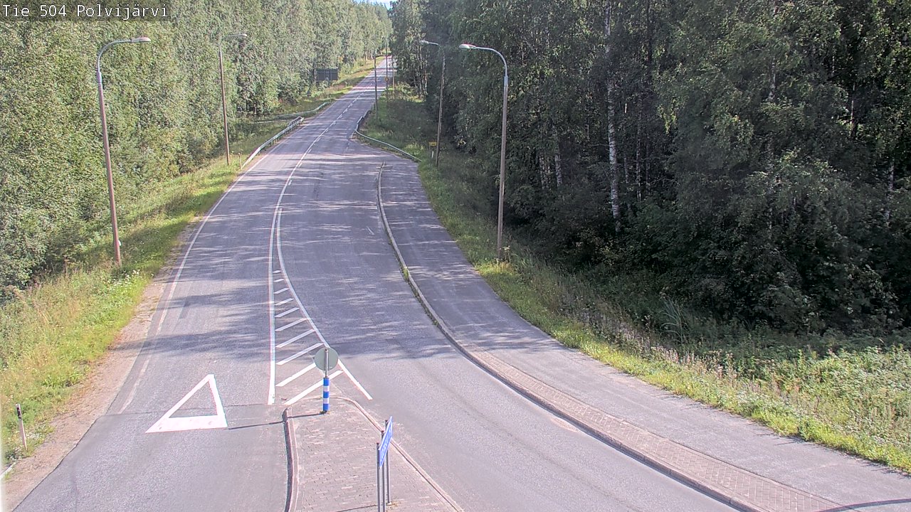Kelikamerat Kuva Tie 504 Polvijärvi, Polvijärvi, Pohjois-Karjala