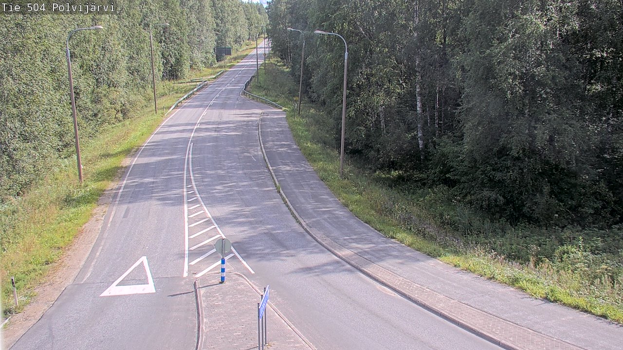 Kelikamerat Kuva Tie 504 Polvijärvi, Polvijärvi, Pohjois-Karjala
