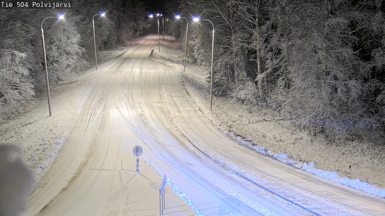 Kelikamerat Kuva Tie 504 Polvijärvi, Polvijärvi, Pohjois-Karjala