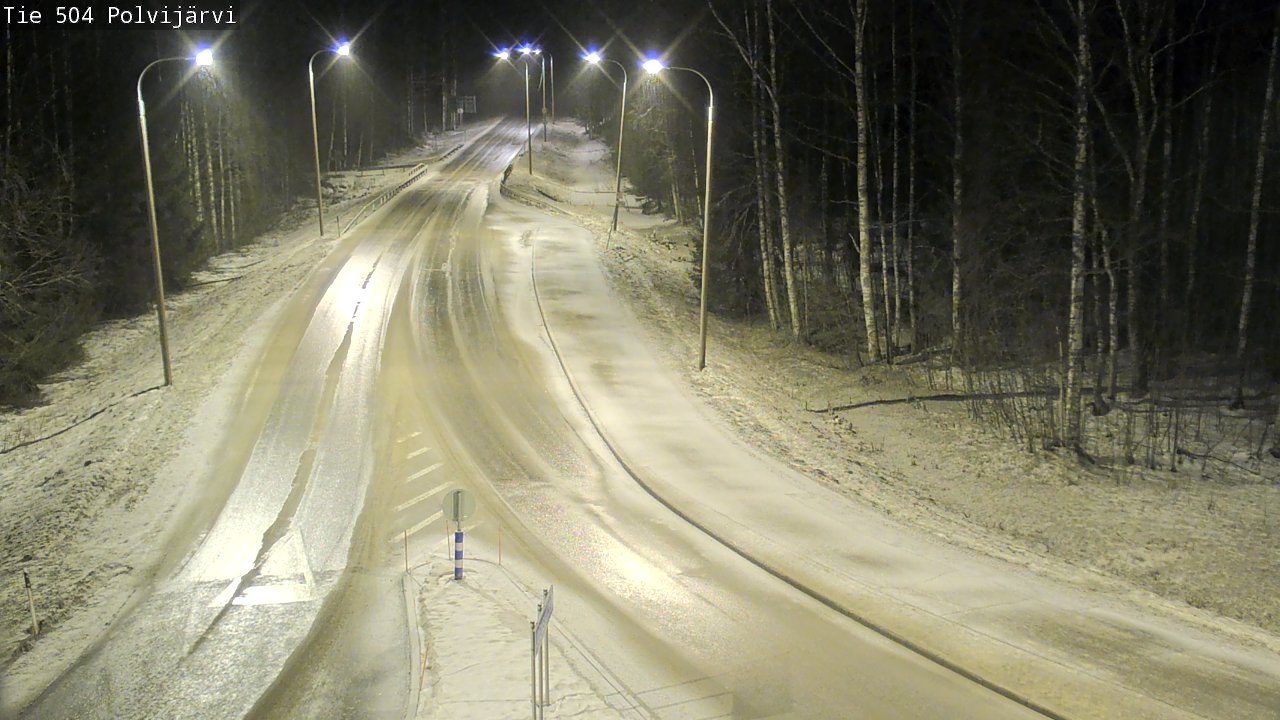 Kelikamerat Kuva Tie 504 Polvijärvi, Polvijärvi, Pohjois-Karjala