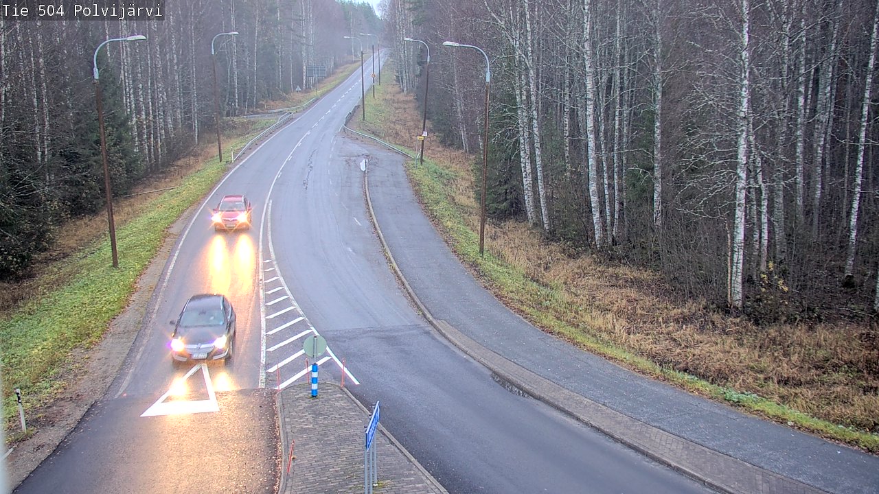 Kelikamerat Kuva Tie 504 Polvijärvi, Polvijärvi, Pohjois-Karjala