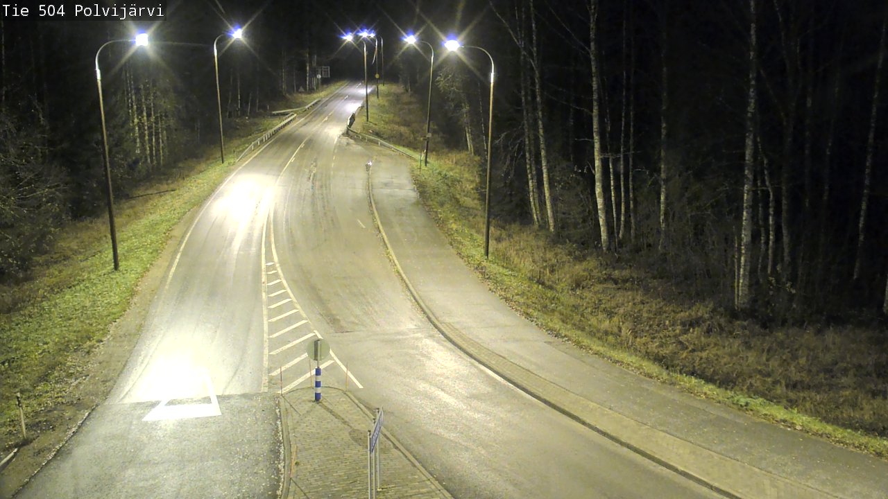 Kelikamerat Kuva Tie 504 Polvijärvi, Polvijärvi, Pohjois-Karjala