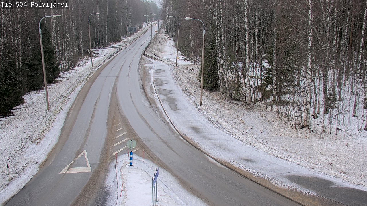 Kelikamerat Kuva Tie 504 Polvijärvi, Polvijärvi, Pohjois-Karjala