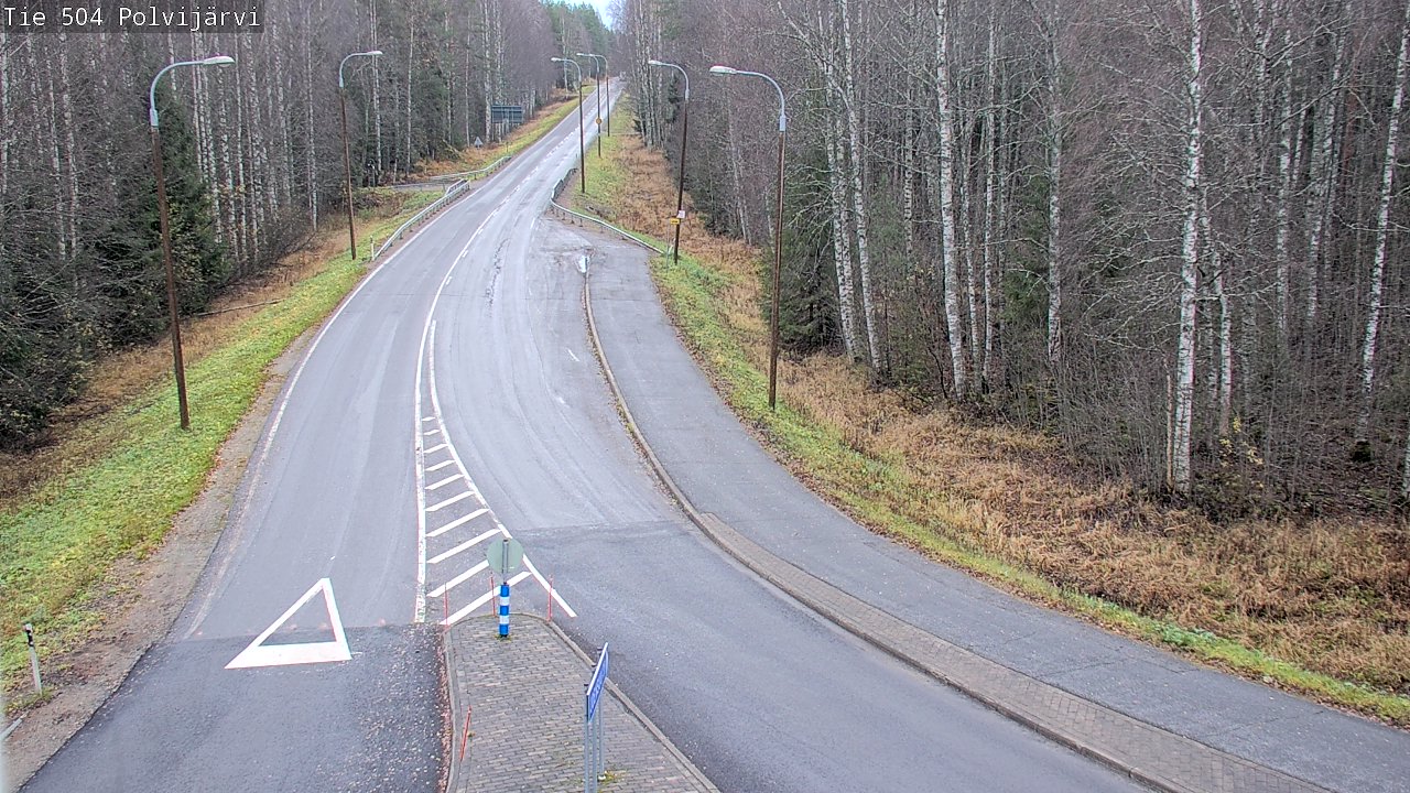 Kelikamerat Kuva Tie 504 Polvijärvi, Polvijärvi, Pohjois-Karjala