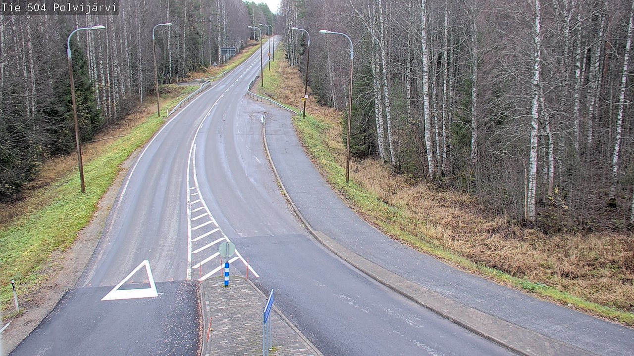 Kelikamerat Kuva Tie 504 Polvijärvi, Polvijärvi, Pohjois-Karjala