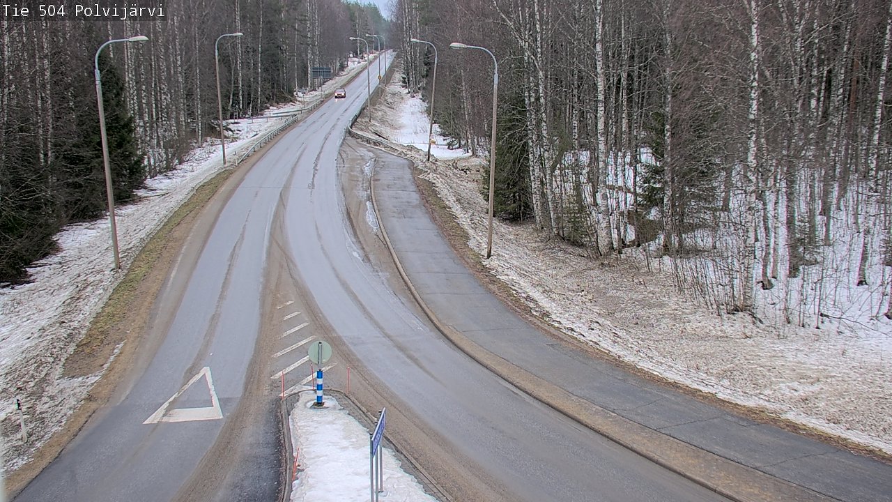 Kelikamerat Kuva Tie 504 Polvijärvi, Polvijärvi, Pohjois-Karjala