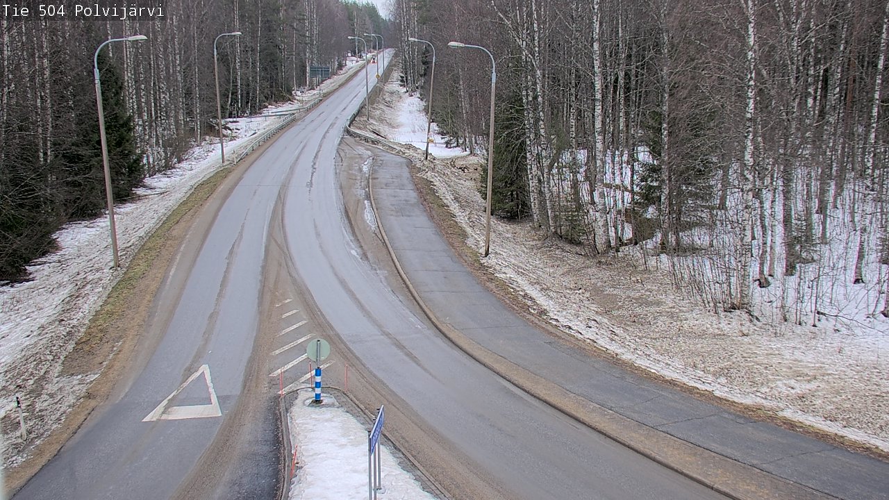 Kelikamerat Kuva Tie 504 Polvijärvi, Polvijärvi, Pohjois-Karjala