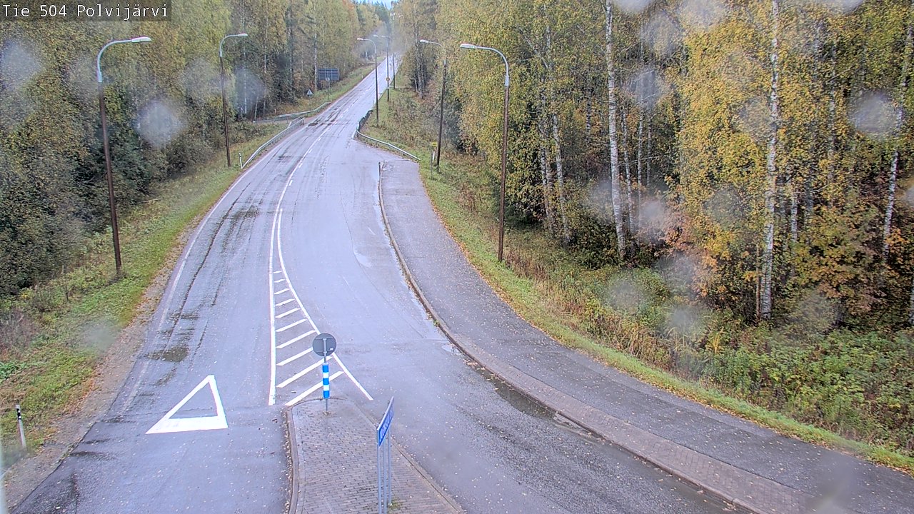 Kelikamerat Kuva Tie 504 Polvijärvi, Polvijärvi, Pohjois-Karjala