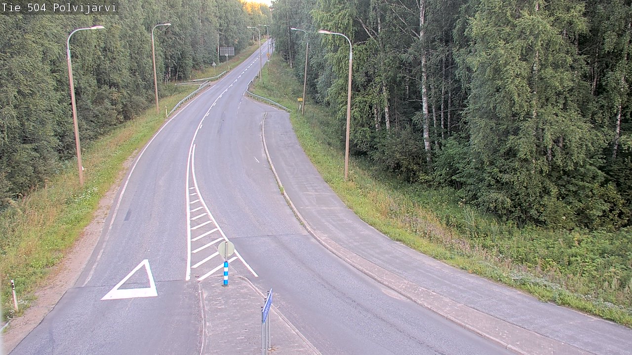 Kelikamerat Kuva Tie 504 Polvijärvi, Polvijärvi, Pohjois-Karjala