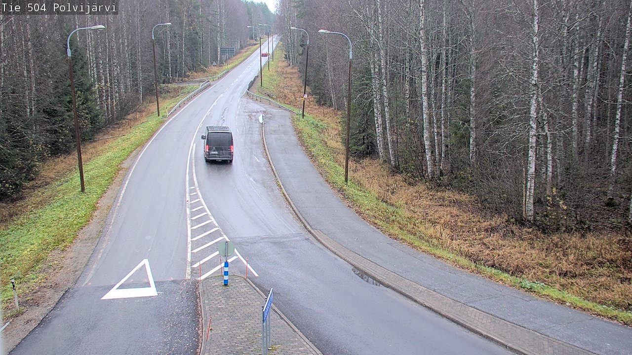 Kelikamerat Kuva Tie 504 Polvijärvi, Polvijärvi, Pohjois-Karjala
