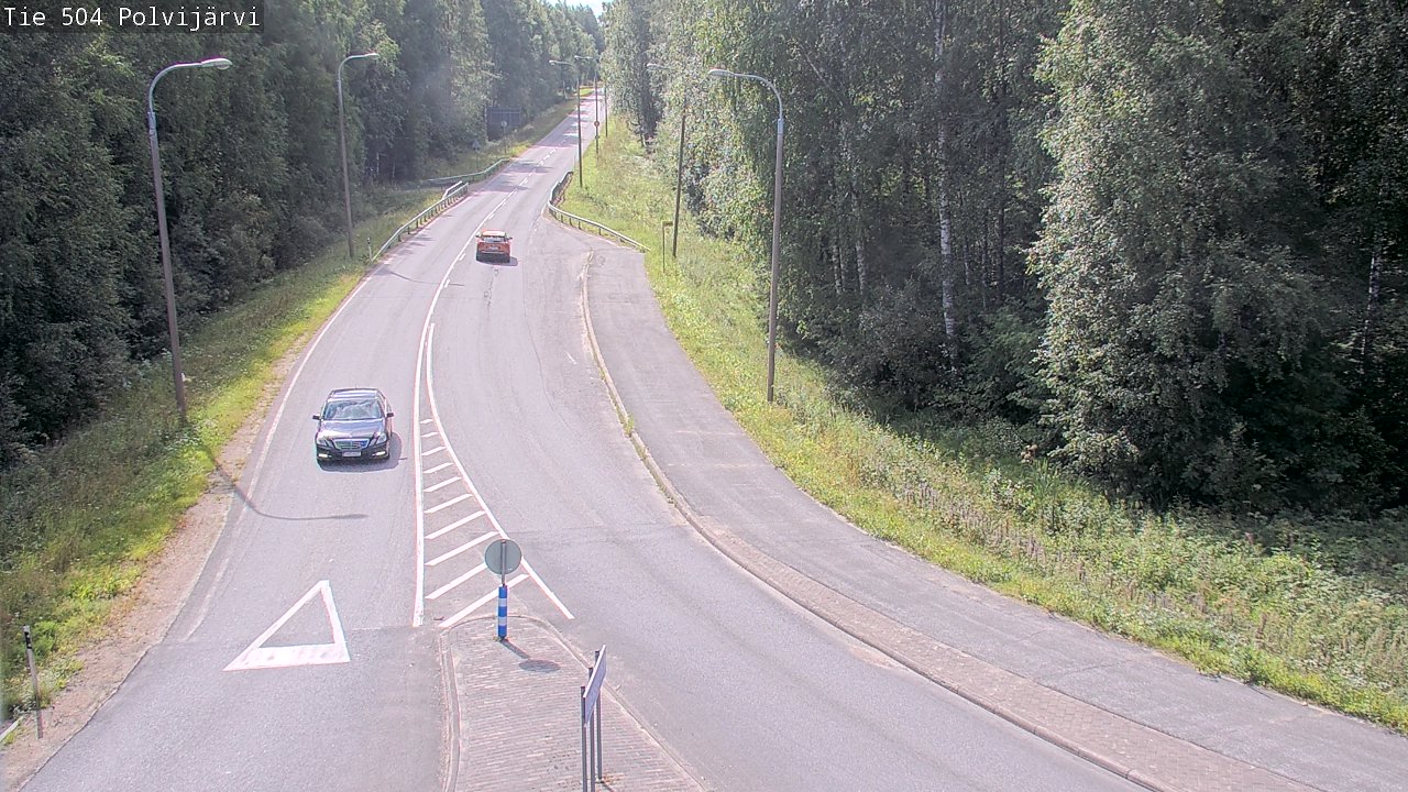 Kelikamerat Kuva Tie 504 Polvijärvi, Polvijärvi, Pohjois-Karjala