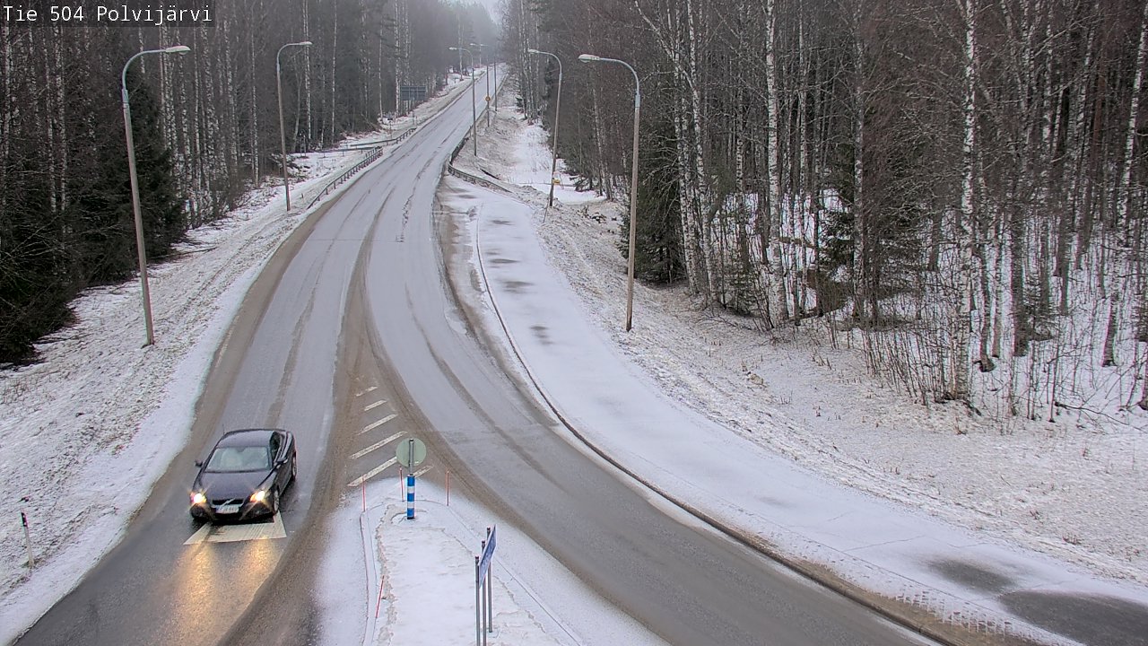 Kelikamerat Kuva Tie 504 Polvijärvi, Polvijärvi, Pohjois-Karjala