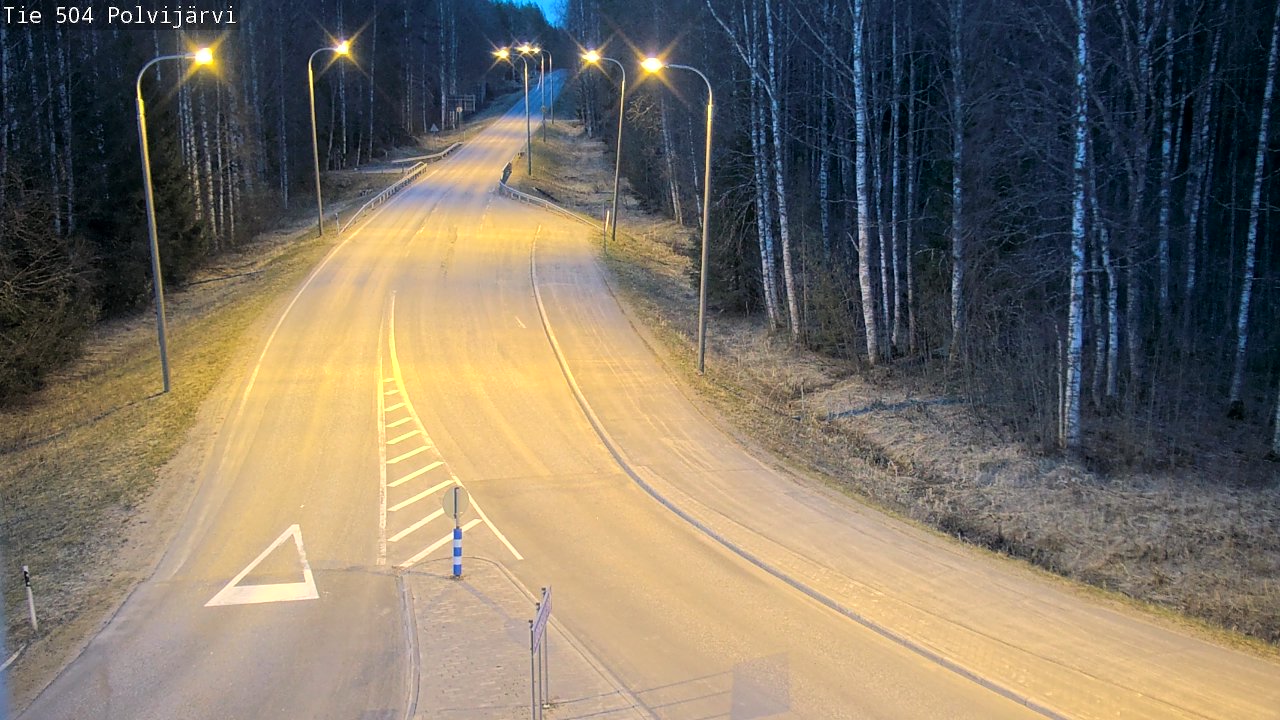 Kelikamerat Kuva Tie 504 Polvijärvi, Polvijärvi, Pohjois-Karjala