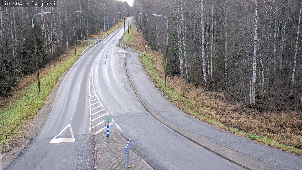 Kelikamerat Kuva Tie 504 Polvijärvi, Polvijärvi, Pohjois-Karjala
