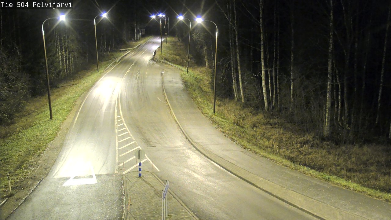 Kelikamerat Kuva Tie 504 Polvijärvi, Polvijärvi, Pohjois-Karjala