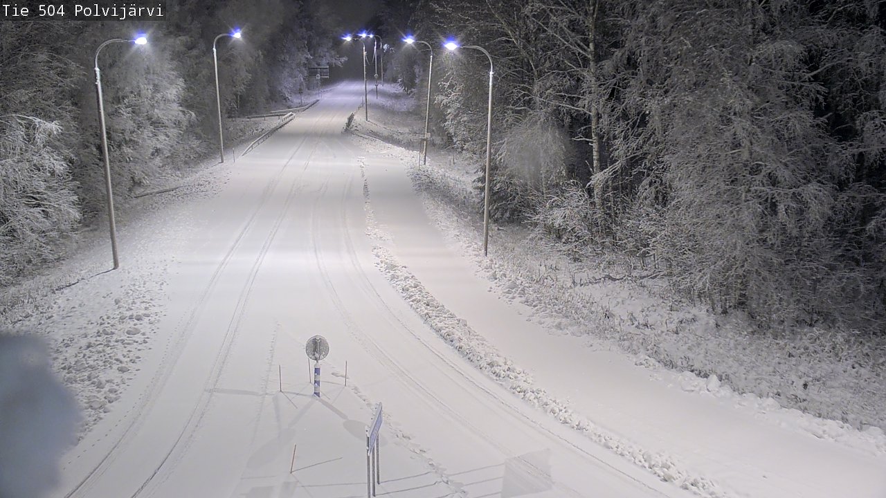 Kelikamerat Kuva Tie 504 Polvijärvi, Polvijärvi, Pohjois-Karjala