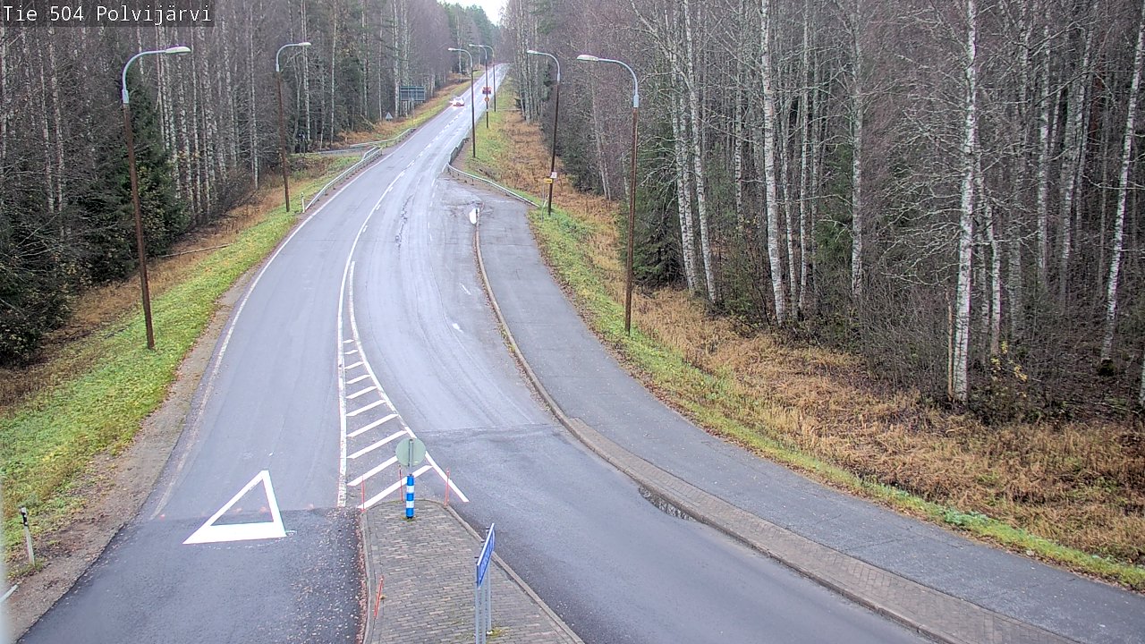 Kelikamerat Kuva Tie 504 Polvijärvi, Polvijärvi, Pohjois-Karjala