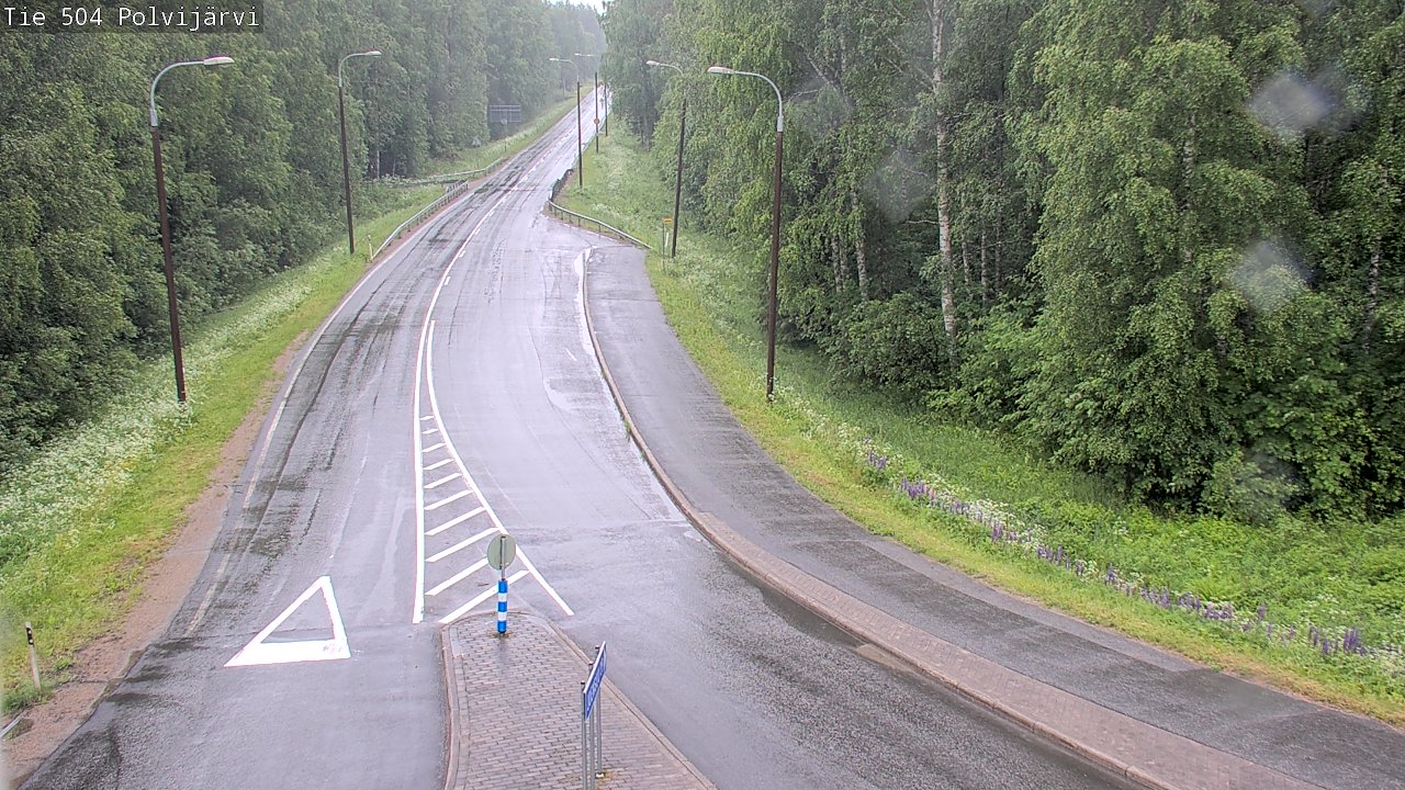 Kelikamerat Kuva Tie 504 Polvijärvi, Polvijärvi, Pohjois-Karjala