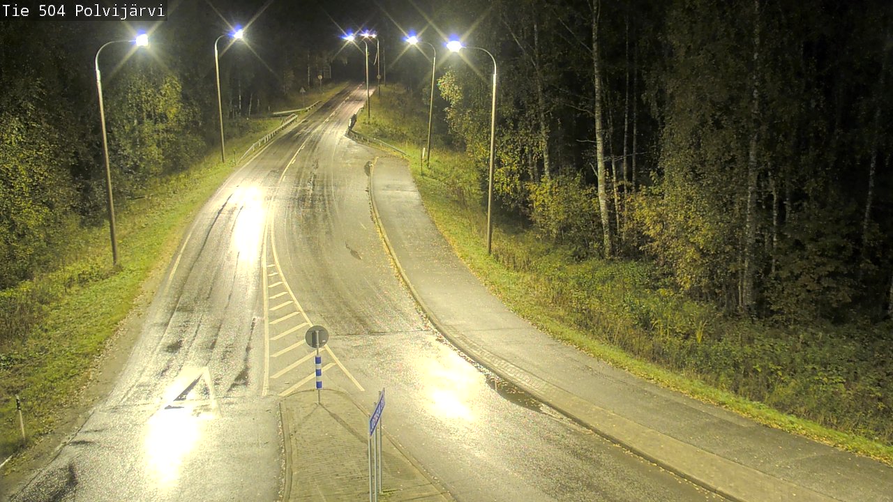 Kelikamerat Kuva Tie 504 Polvijärvi, Polvijärvi, Pohjois-Karjala